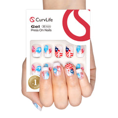 Curvlife close-up of gel texture highlighting handcrafted finish and durable shine