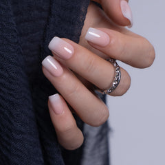 CurvLife close-up of gradient gel texture highlighting salon-like finish