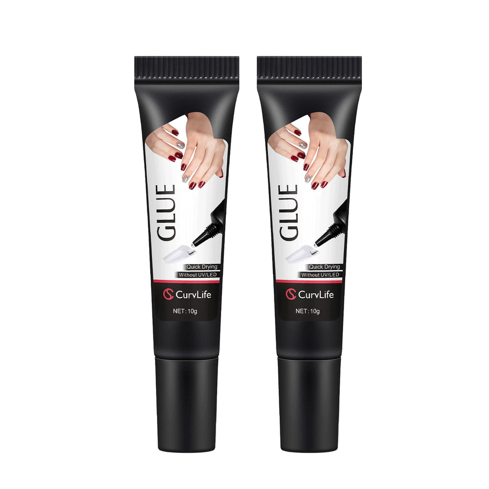 CurvLife front packaging showing two 10g tubes for reliable adhesive