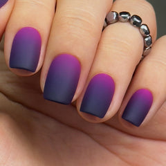 Curvlife front packaging showing frosted purple nails and kit benefits