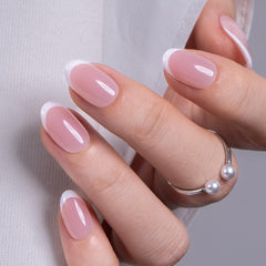 CurvLife front packaging showing lilac pink French tips and kit contents for easy selection