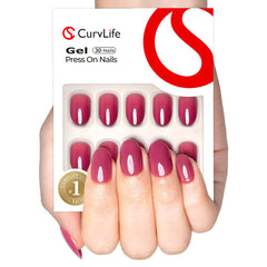 CurvLife front packaging showing red purple rose design and kit contents