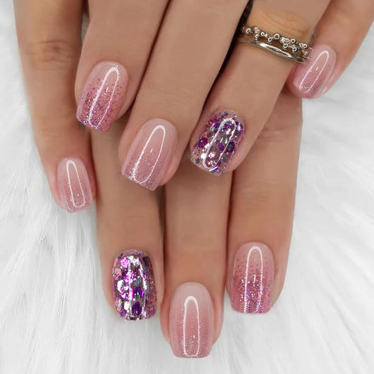 CurvLife front packaging showing multicolor press-on nails and tools for easy use
