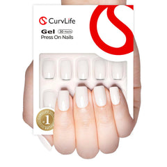 CurvLife front packaging showing full set and glossy benefit