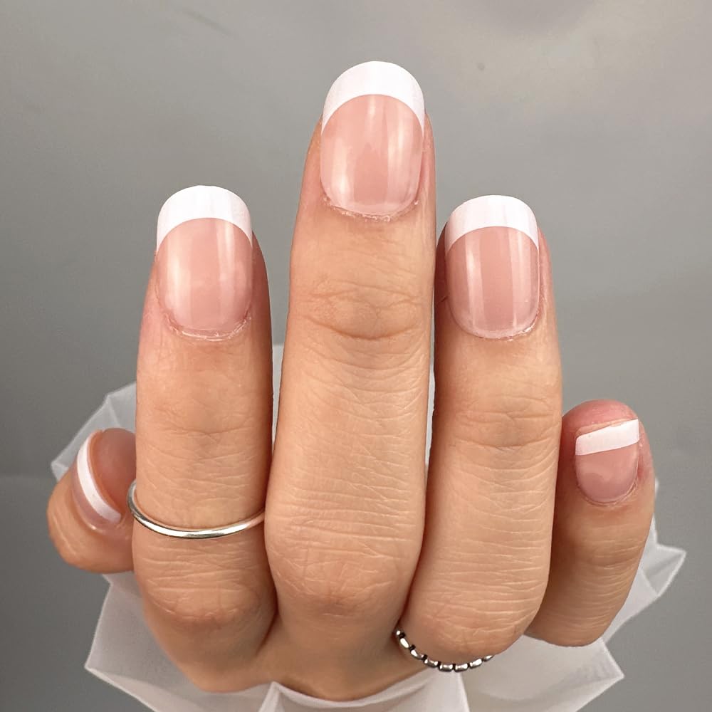 CurvLife in use woman applying a press-on nail for quick salon-style benefit