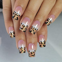 CurvLife long square nails on hand demonstrating length and bold style benefit confidence