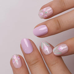 CurvLife close-up of soft gel nail texture highlighting comfort and flexibility
