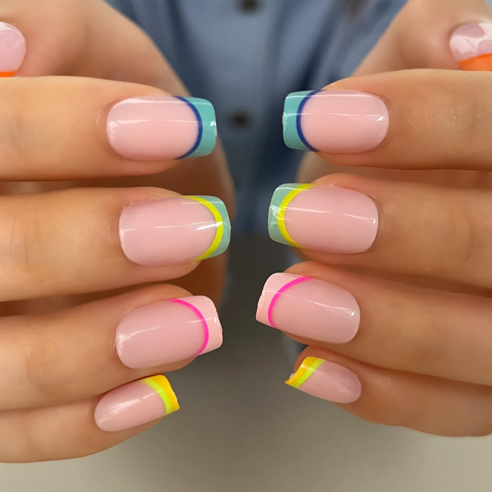 CurvLife nails worn on hand in lifestyle scene demonstrating comfortable everyday functionality