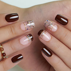 Curvlife press-on nails worn on hand demonstrating natural fit and confidence benefit
