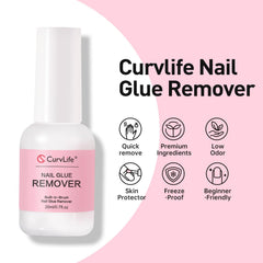 CurvLife bottle next to ruler showing 20ml size for travel-friendly use