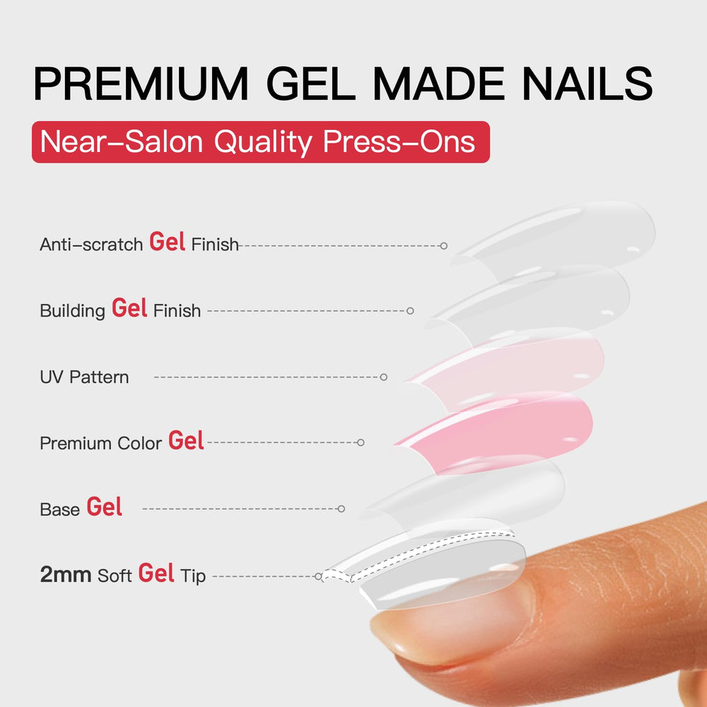 CurvLife side profile showing flexible fit along nail edge for natural comfort benefit