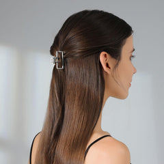 CWJCYTNSN worn in half-up hairstyle offering a tidy, non-slip hold