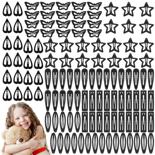CYBAUG front packaging showing full 120-piece black clip set for convenience