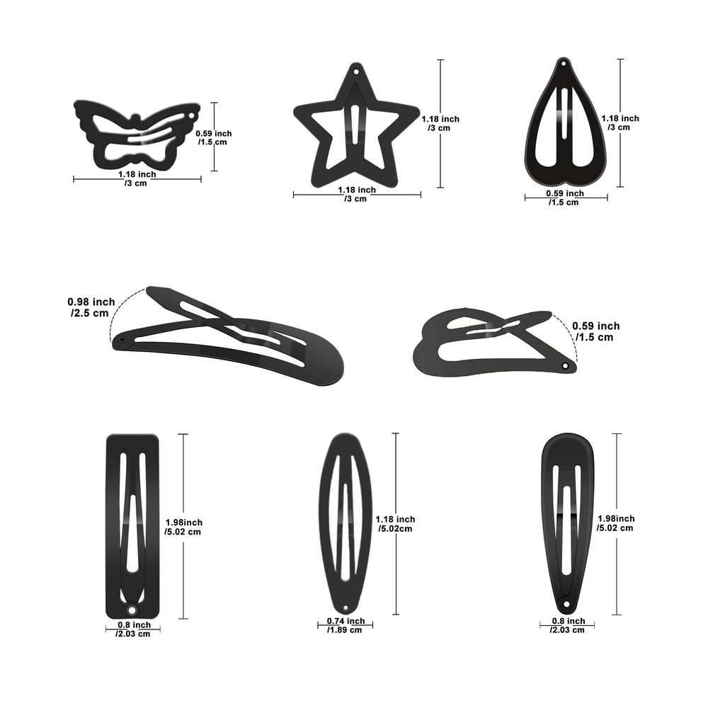 CYBAUG size comparison showing 2 inch and 1.18 inch clips for fit guidance