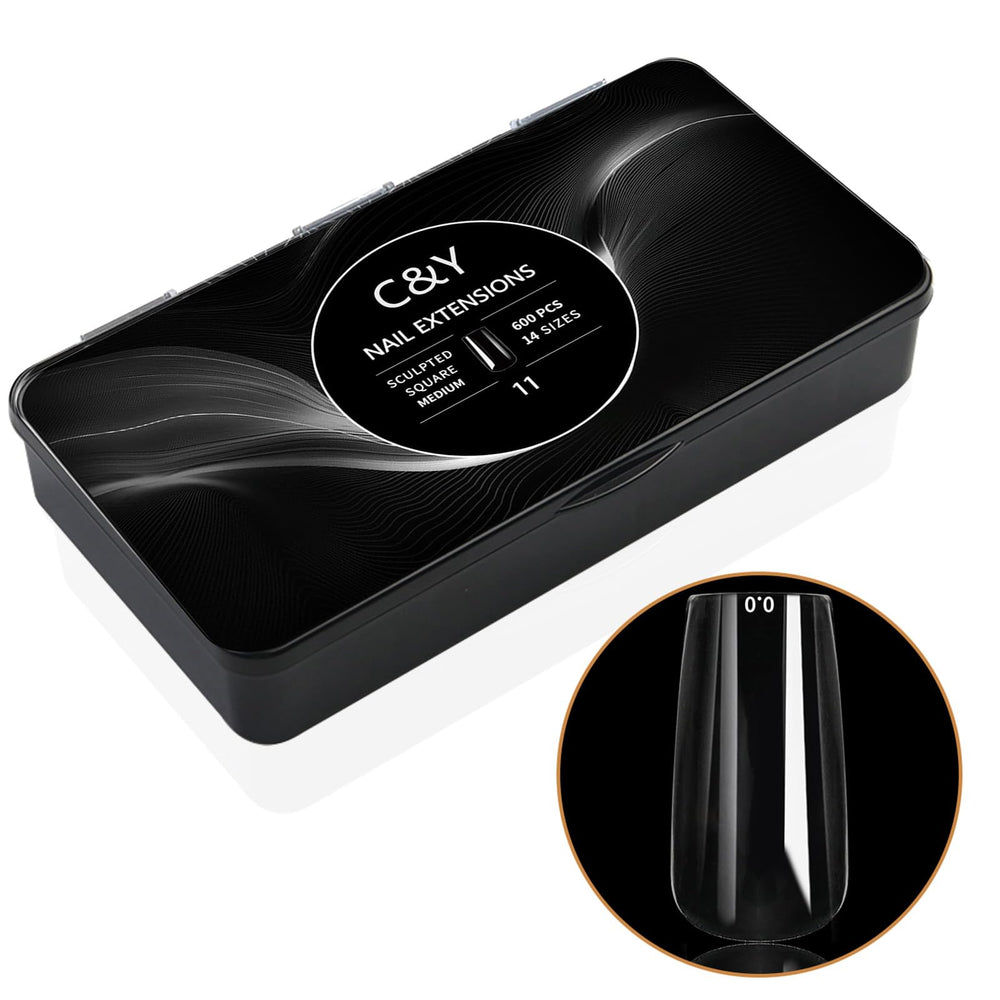 Cycullinyt box front showing organized 600-piece kit and clear tips benefit convenience
