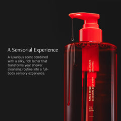 CYKLAR bottle on vanity with towel creating a calming, spa-like vibe