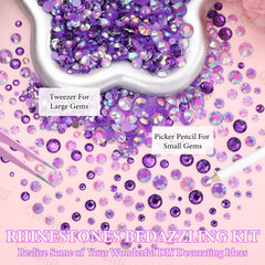 Cynailli close-up of purple gem sparkle showing depth and shine benefit