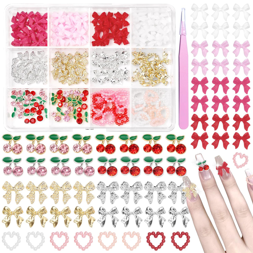Cynailli front packaging showing 60-piece charm kit for creative nails
