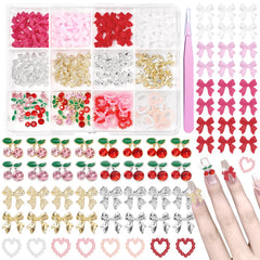 Cynailli front packaging showing 60-piece charm kit for creative nails