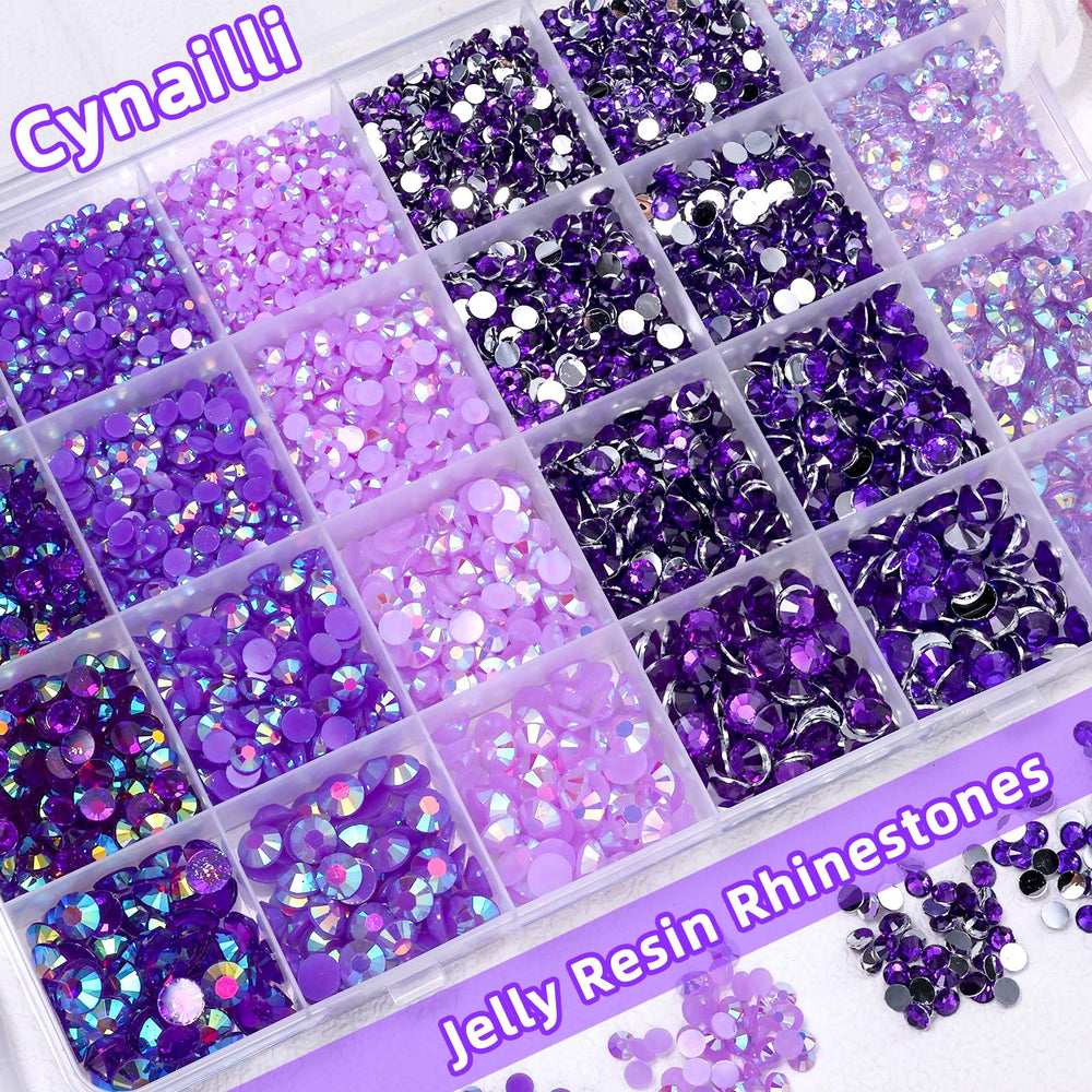 Cynailli included tweezer and picking pencil for precise gem placement