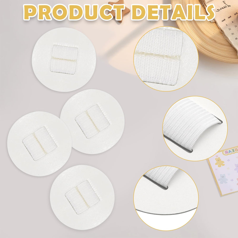 CYUXING felt pad attached to a plain headband showing improved comfort and fit