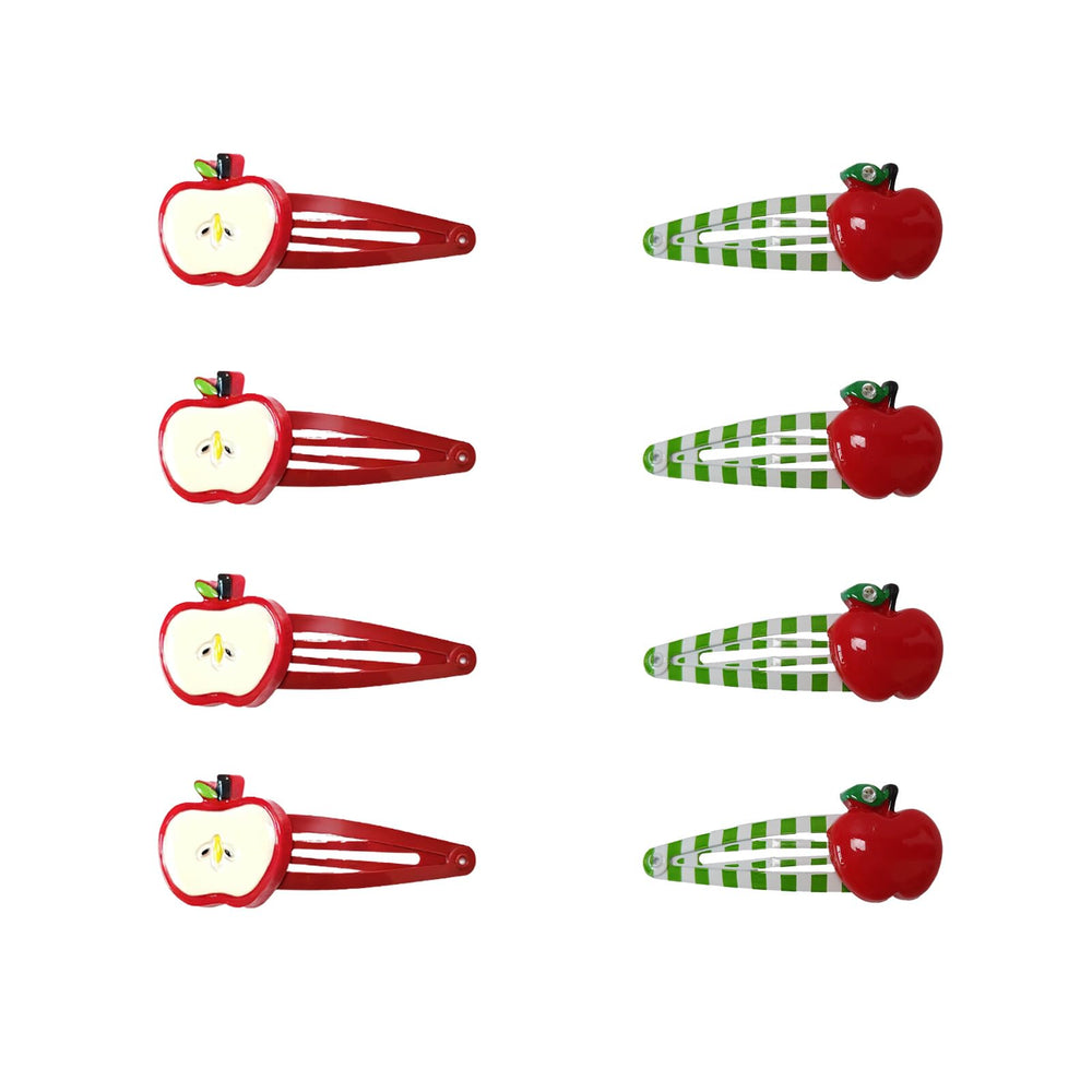 CZMZHFC front packaging showing eight apple clips and simple eco packaging benefit