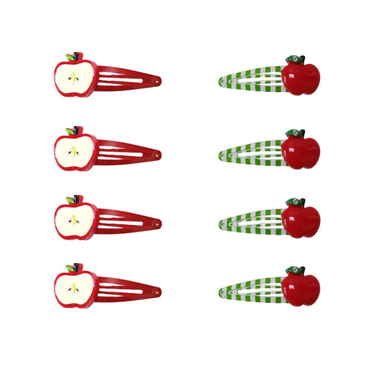 CZMZHFC front packaging showing eight apple clips and simple eco packaging benefit