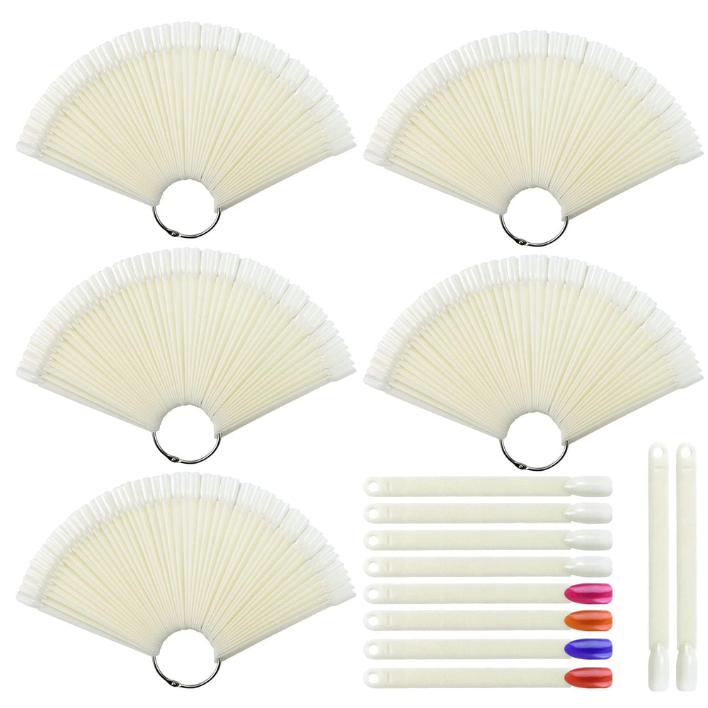 CZWESTC front view of 300 swatch sticks neatly displayed for quick selection