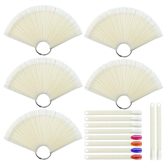 CZWESTC front view of 300 swatch sticks neatly displayed for quick selection