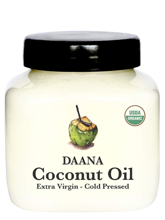 DAANA front packaging 12 oz jar showing brand and product benefits