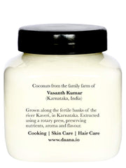 DAANA open jar close-up showing creamy texture and purity