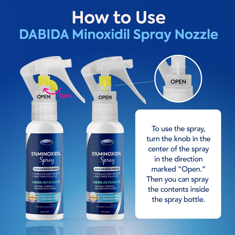 DABIDA solution texture pouring to show lightweight formula and quick absorption