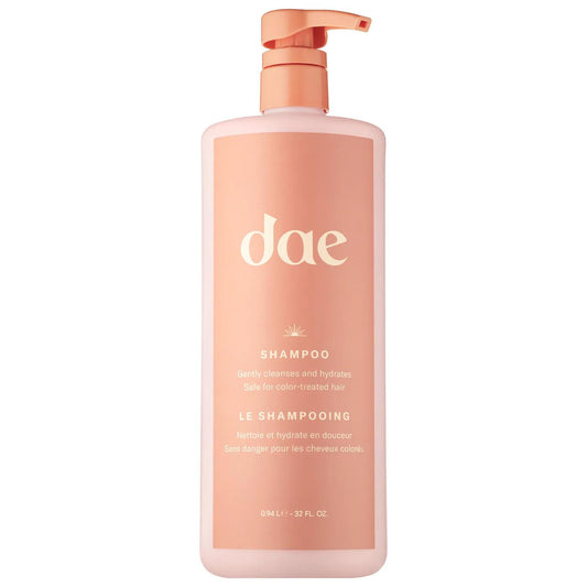 DAE front bottle view shows clean design and large 32 oz size for value