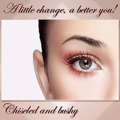 DAGEDA before and after model showing realistic fuller brows benefit