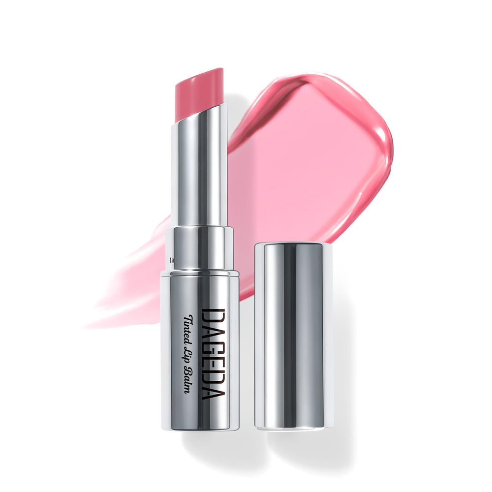 DAGEDA front packaging showing tinted lip balm and SPF30 protection