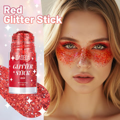 DAGEDA glitter texture close-up highlighting holographic sparkle and reflective depth