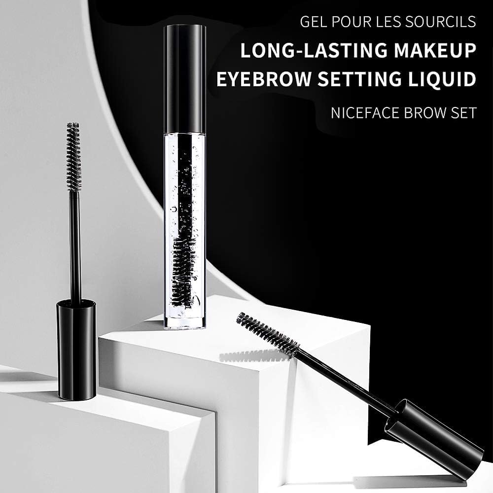 DAGEDA product in use on brows creating lifted, groomed look for long wear