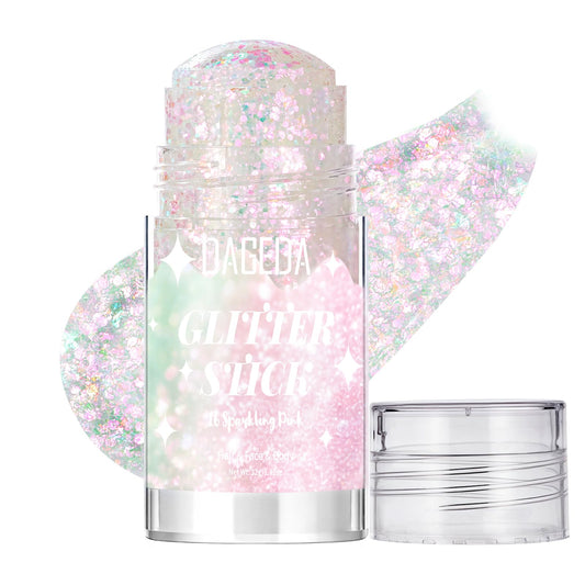 DAGEDA front packaging showing product and vibrant shimmering benefit