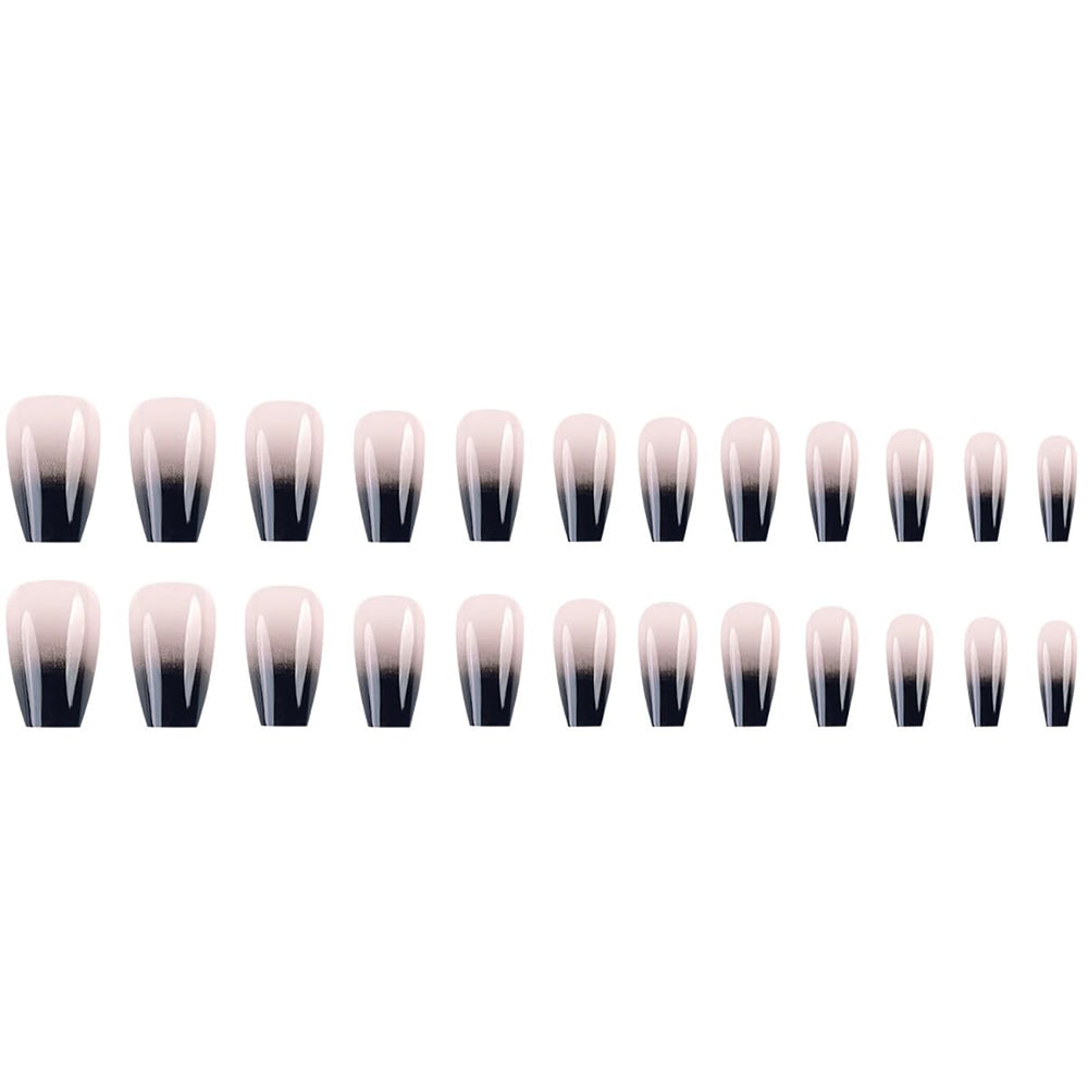 DAJIJIYOU application image pressing a nail on, demonstrating quick press-and-hold adhesion benefit