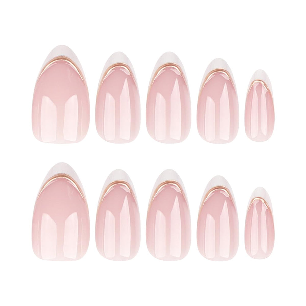 DAJIJIYOU arranged 24 nails display demonstrating size range and easy selection benefit