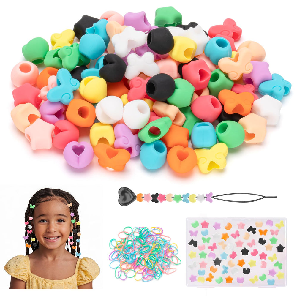 Dalycro front packaging showing 90 colorful silicone beads and box convenience