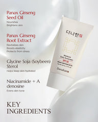 Danahan applied to hand showing quick absorption and non-greasy comfort