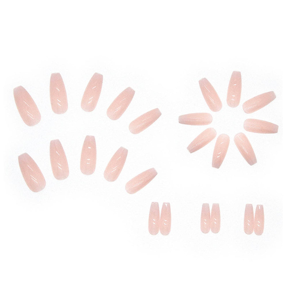 DANMANR close-up of pink and white French tip detail highlighting glossy finish and durability