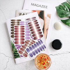DANNEASY application in use on a fingernail for fast at-home manicure benefit