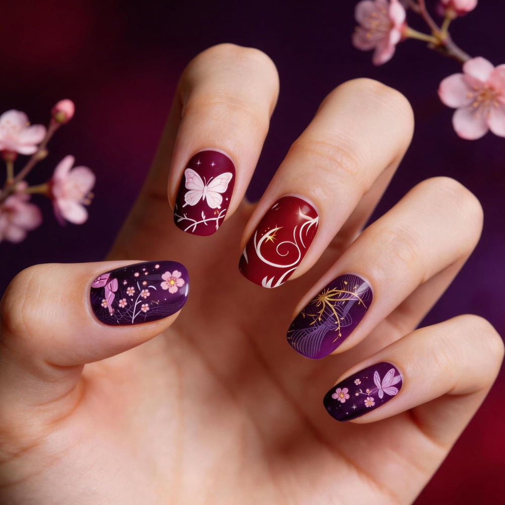 DANNEASY applied on fingernails demonstrating professional-looking salon finish