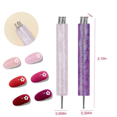 DANNEASY picker tip placing a rhinestone with steady control for neat salon results