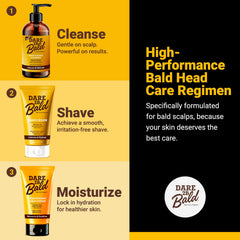 Dare 2B Bald on bathroom counter showing daily grooming convenience