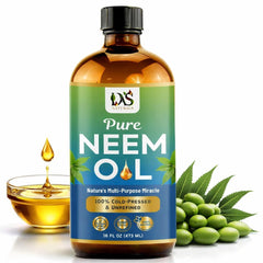DAS NATURALS front bottle view showing product and natural concentrate benefits