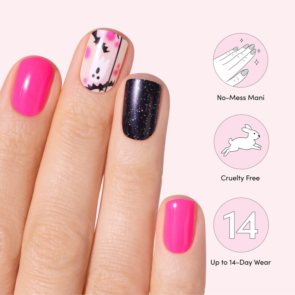 Dashing Diva file and prep pad showing clean-prep step for lasting wear