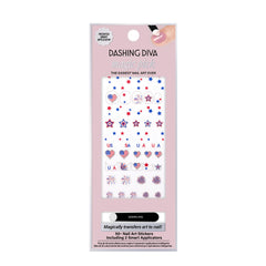 Dashing Diva front packaging showing Firework City set and included tools for easy selection